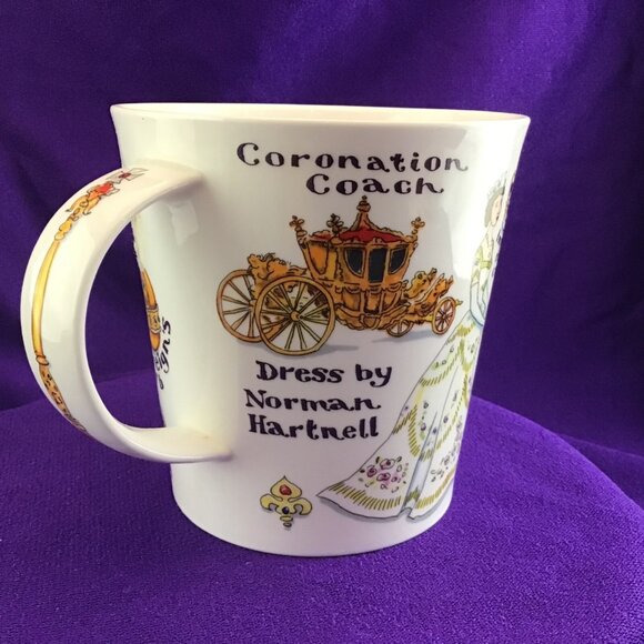 Queen Elizabeth II 60th Anniversary of Coronation Mug  1953 2013 Dunoon Tea Mug - Picture 5 of 13